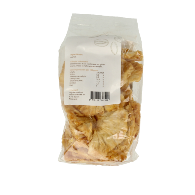 Anelli di Ananas MijnNatuurwinkel 250 Grammi