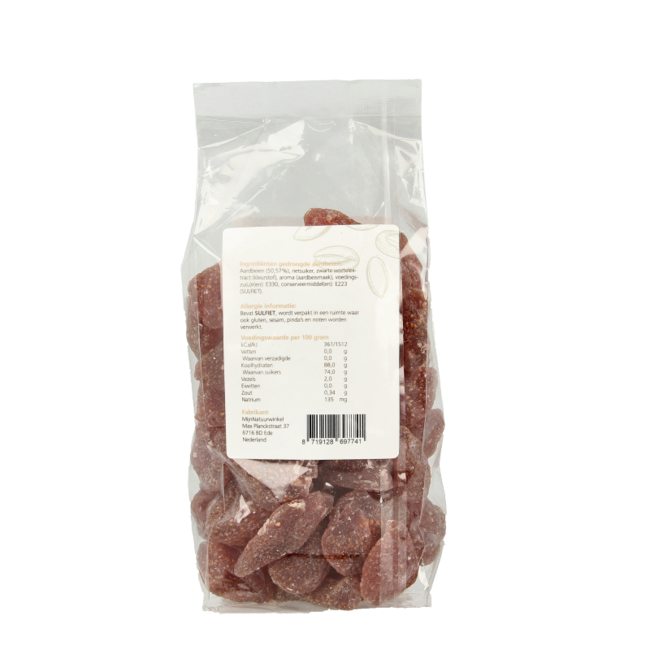 MijnNatuurwinkel Truskawki suszone 450 Gram