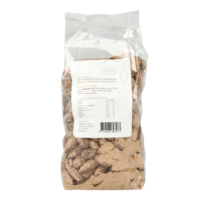 MijnNatuurwinkel Smokehouse Almonds 400g