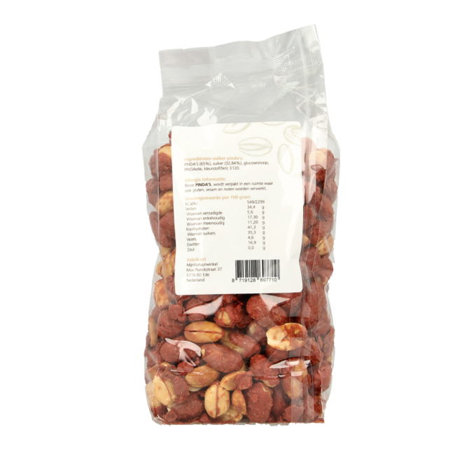 MijnNatuurwinkel Sugar Peanuts 400 Gram