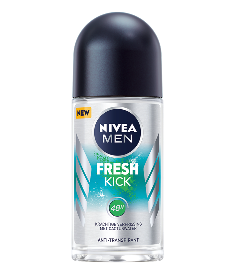 Nivea Men desodorante roll-on fresh kick 50 mililitros