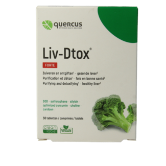 Quercus Quercus Liv-dtox 30 comprimidos