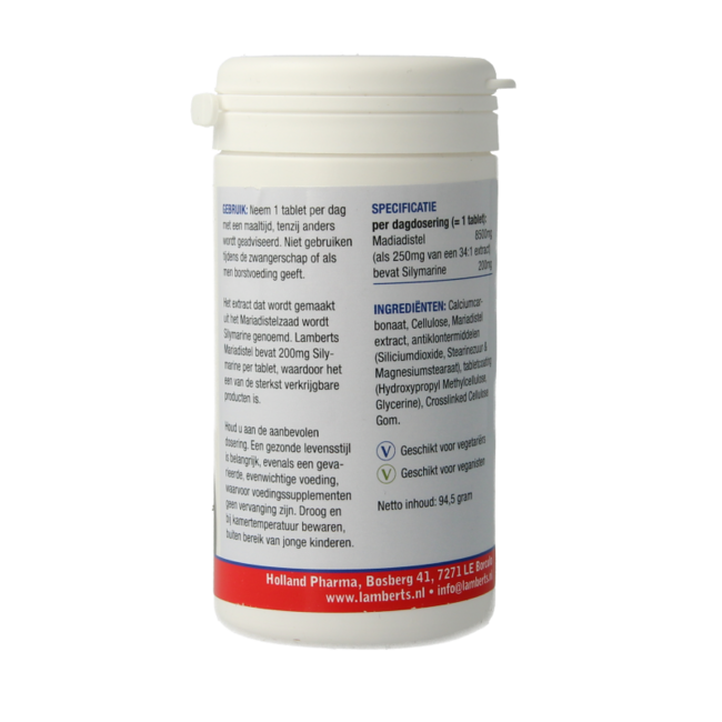 Chardon-Marie 200mg silymarine 90 Comprimés