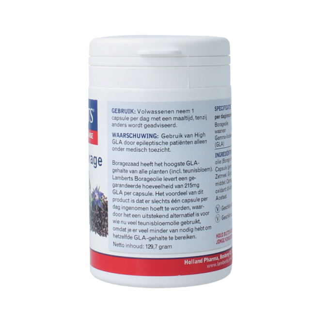 Borageolie starflower 1000mg 90 Vegetarische capsules