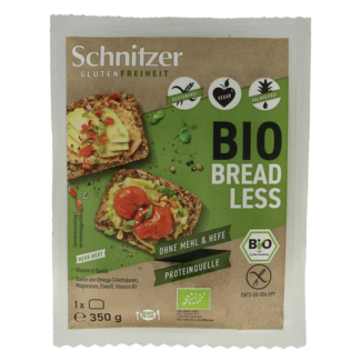 Schnitzer Breadless Brot glutenfrei bio 350 Gramm