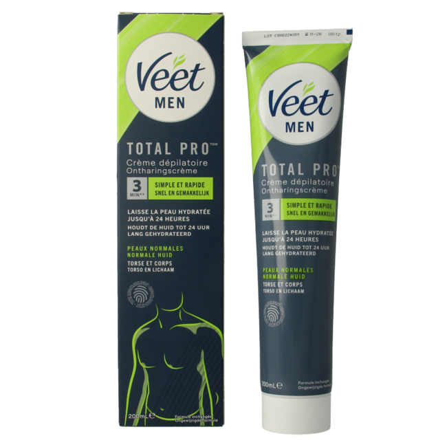 Veet For Men Crema Depilatoria Normale 200 Millilitri