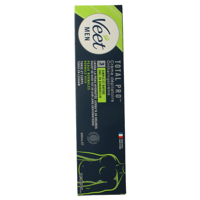 Veet For Men crema depilatoria piel normal 200 mililitros