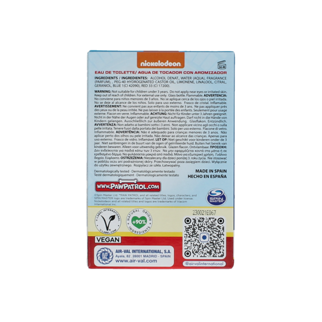 Paw patrol eau de toilette 30 Milliliter
