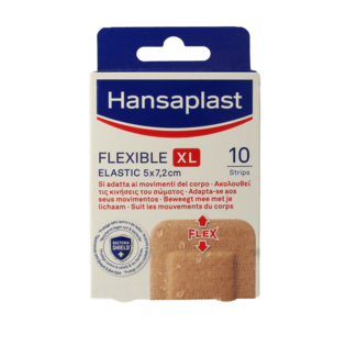 Hansaplast Hansaplast Flexible XL 5 x 7,2 cm 10 unidades