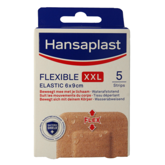 Hansaplast Hansaplast Flexible XXL 6 x 9cm 5 Plasters