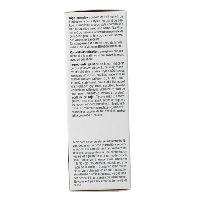 Fytostar Giga Complex Ajo 80 Cápsulas