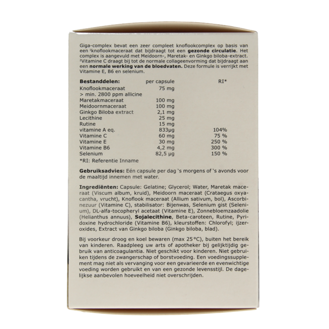 Giga Complex Aglio 160 Capsule