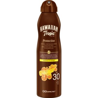 Hawaiian Tropic Olio Secco Protettivo Hawaiian Tropic Cocco & Mango Spray SPF30 180 Millilitri