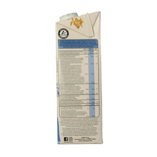 Hafer Omega 3 Bio 1 Liter