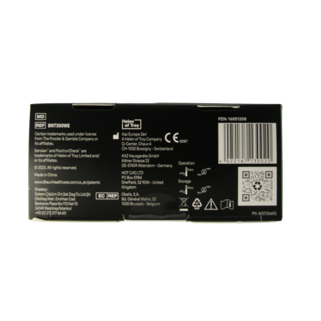 Thermomètre frontal BNT300WE 1 unité