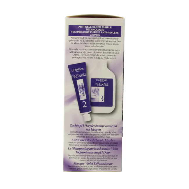 Excellence Cool Crème 4.11 Châtain Ultra Cendré 1 Unité