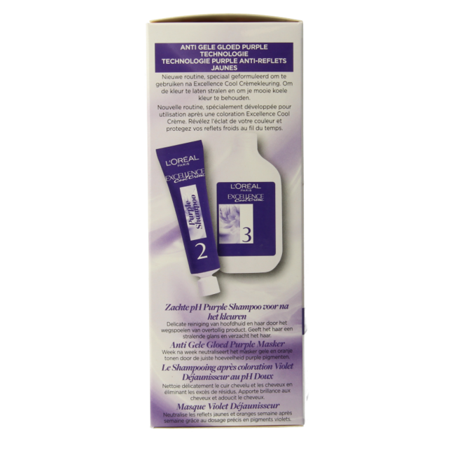 Excellence Cool creme 5.11 ultra ceniza castaño claro 1 sobre