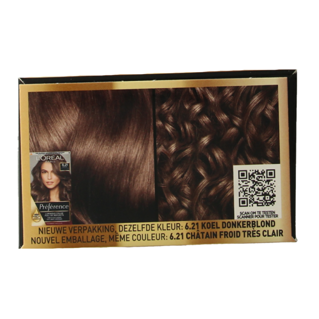 Preference 6.21 Zurigo Castano Chiarissimo Freddo 1 Kit