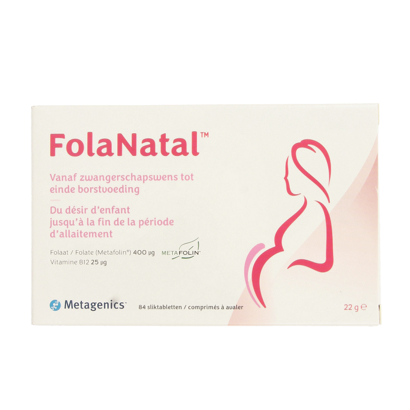 Metagenics Folanatal: Folato e B12 per Gravidanza e Allattamento