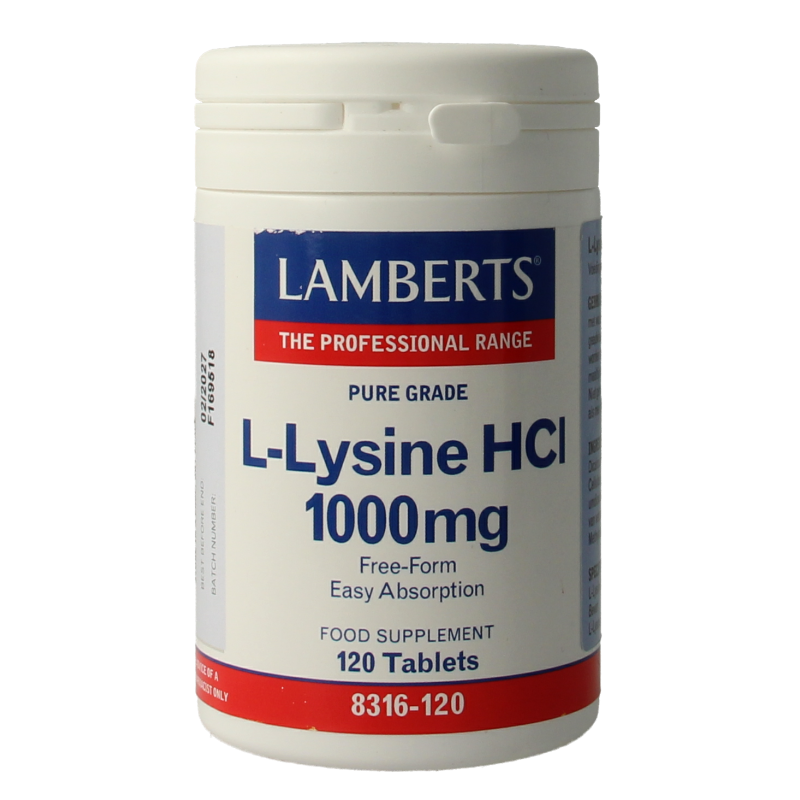 Lamberts L-Lisina 1000mg - Supporto Immunitario e Vitalità