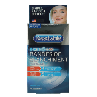 Rapid White Bleaching Strips 8 Sachets