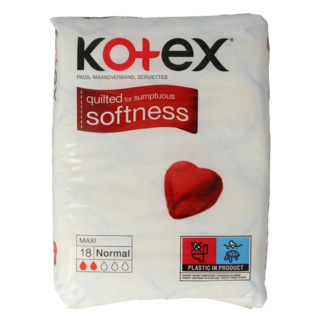 Kotex Maxi Normal 18 unidades