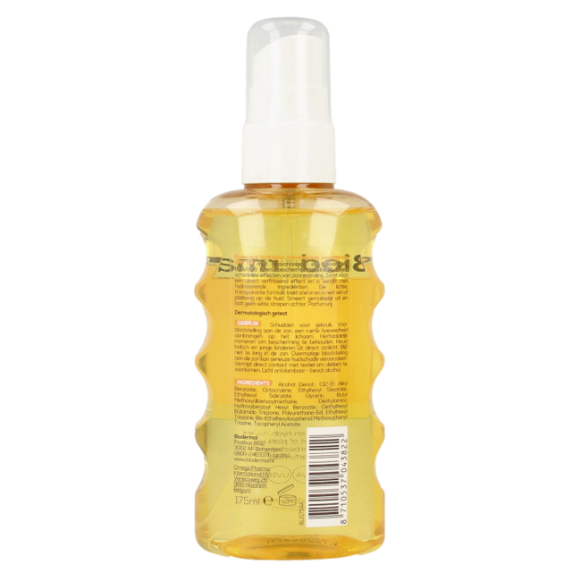 Biodermal Hydra plus przezroczysty spray do opalania SPF50 175 Mililitrów