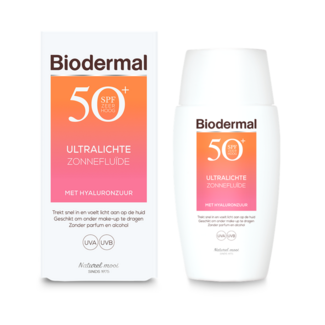 Biodermal Biodermal Ultralekki Fluid Przeciwsłoneczny SPF50+ 40 Mililitrów