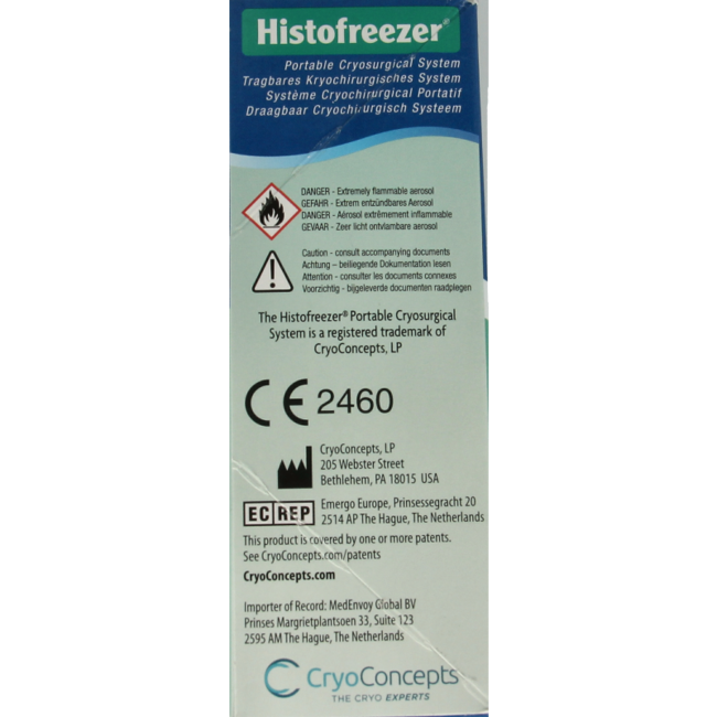 Set Histofreezer Diversen 50 x 5mm 0169 1 Pezzo