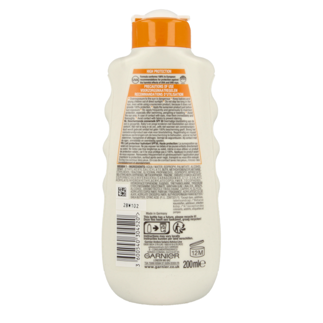 Leche Protectora Ambre Solaire SPF30 200 mililitros