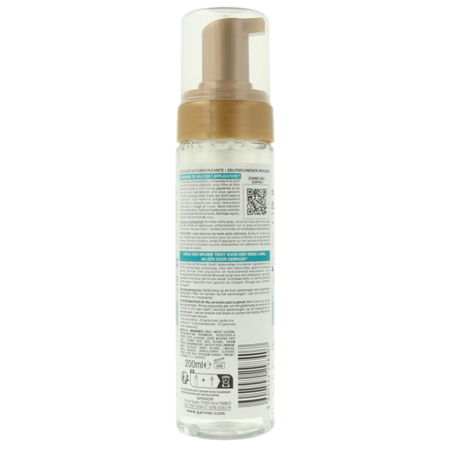 Ambre Solaire Mousse Autobronceadora 200 ml