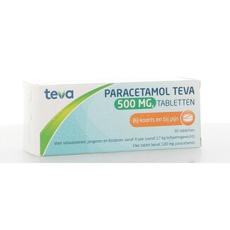 Teva Paracetamol 500 milligram 30 Tablets