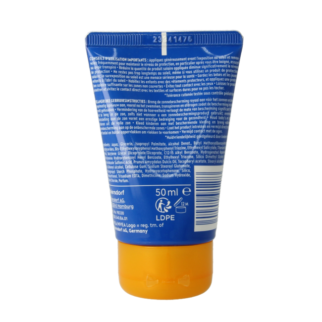 Nivea Sun Kids Milk SPF50+ 50 Millilitre