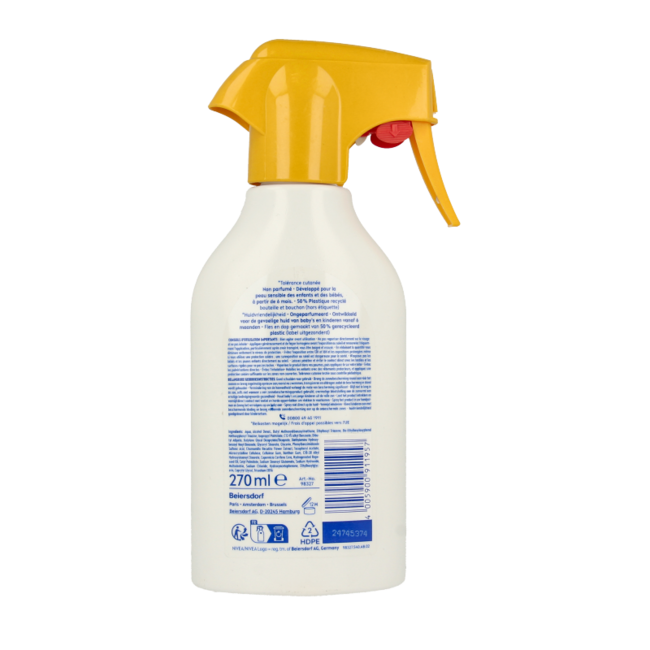 Nivea Sun Kids Sensitive Spray LSF 50+ 270 Milliliter