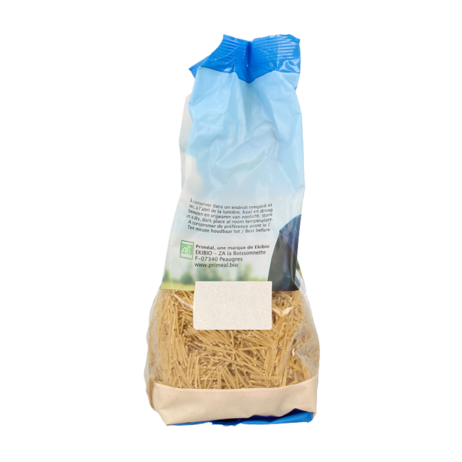Primeal Vermicelli Halbvollkorn Bio 500 Gramm