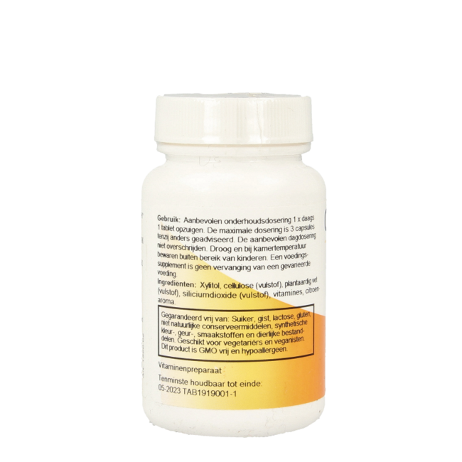 Ortholon Vitamina B12 1000mcg 120 Comprimidos para chupar