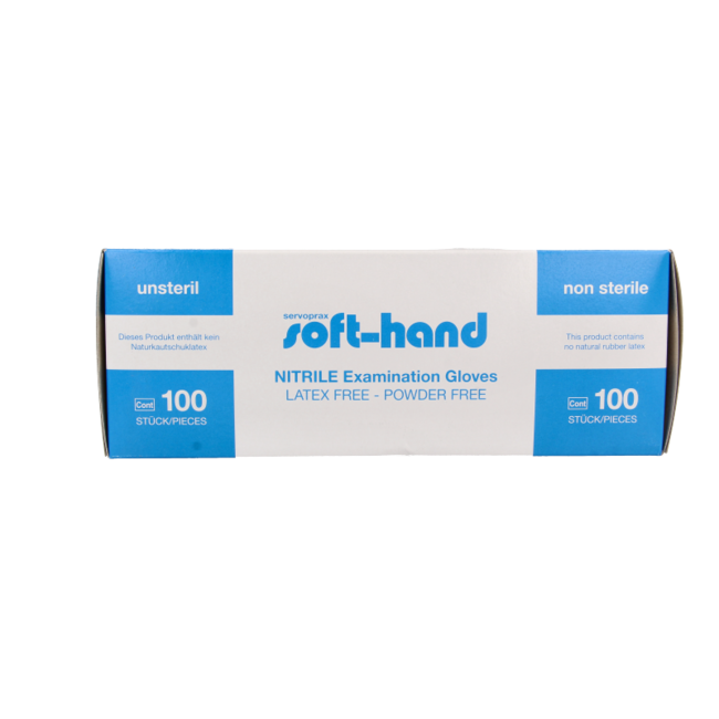 Gants d'examen Softhand Nitrile XL 100 pièces