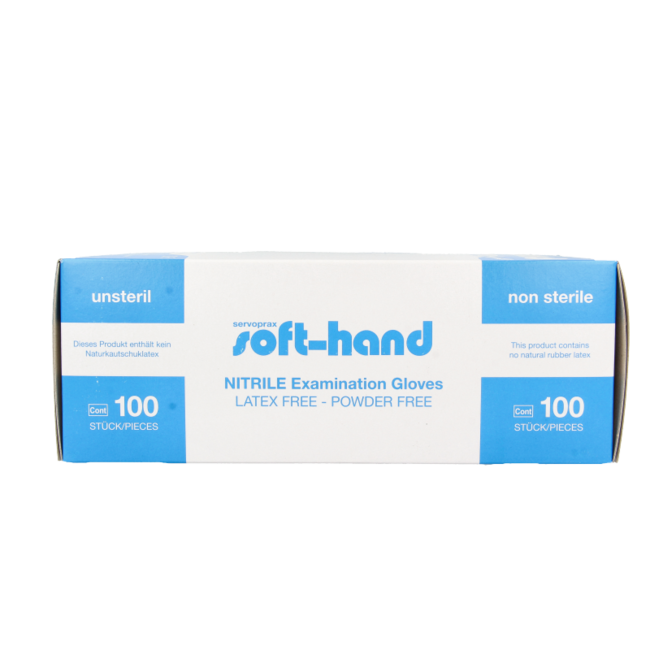 Softhand Examination Glove Nitrile M 100 Pieces