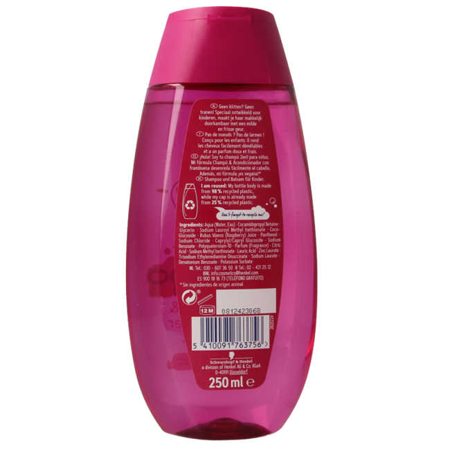Schwarzkopf Shampoo e Balsamo Bambini Fata 250 Millilitri