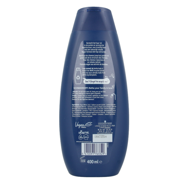 Schwarzkopf Shampoo Uomo 400 Millilitri