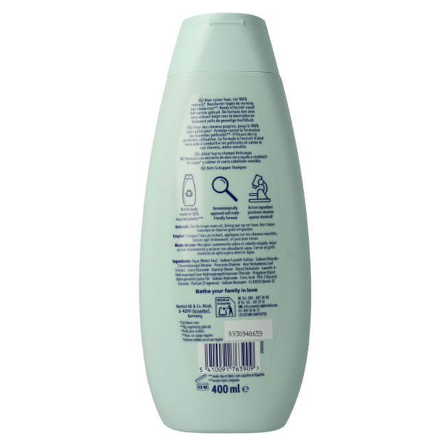 Schwarzkopf Champú anticaspa 400 ml