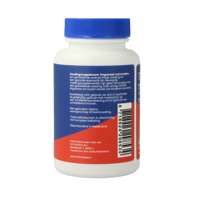 OrthoVitaal Ashwagandha 500mg 60 Cápsulas vegetarianas