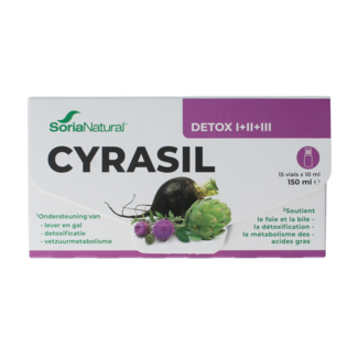 Soria Natural Cyrasil 10 ml 15 Ampoules