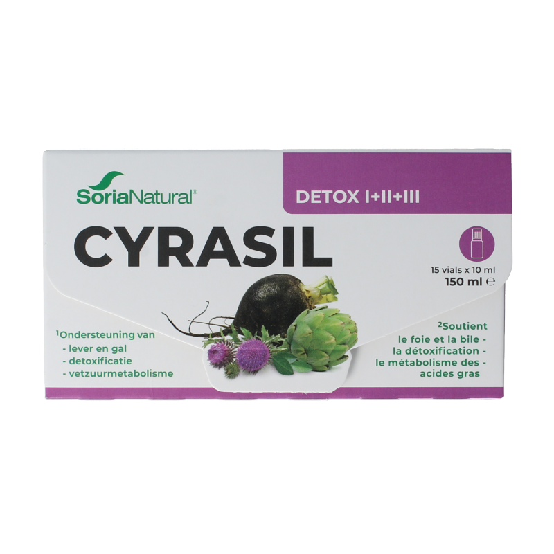 Soria Natural Cyrasil 10ml 15 ampollas