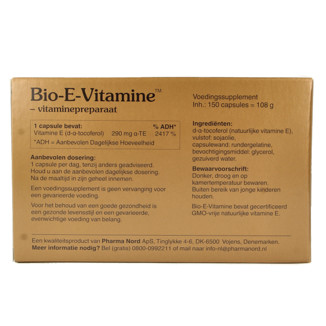 Pharma Nord Bio E vitamine 150 Kapseln