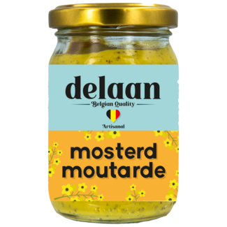 Delaan Mosterd de luxe 190 Gramm