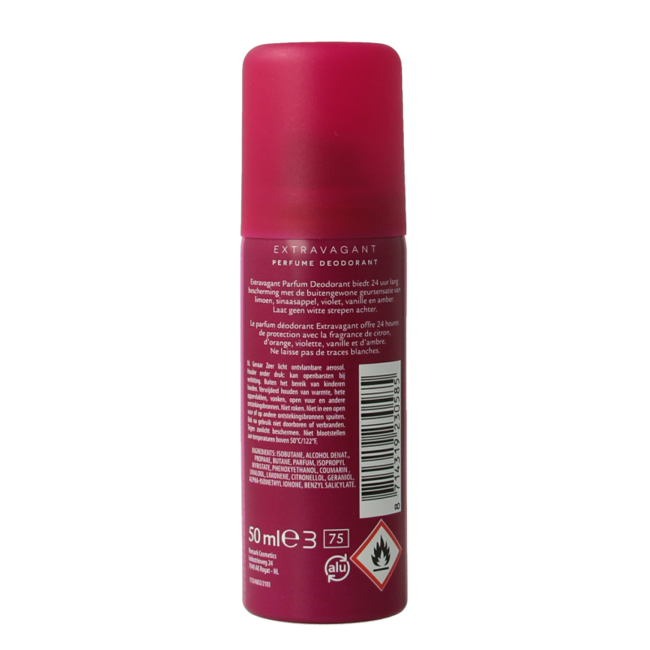 Vogue Parfum desodorante extravagant 50 mililitros