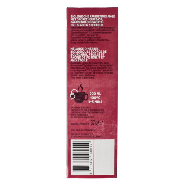 Té para el tránsito intestinal bio 20 bolsitas