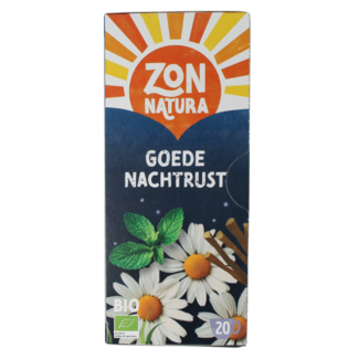 Zonnatura Té de buen descanso bio 20 bolsitas