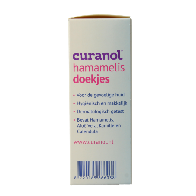 Curanol Hamamelis doekjes 25 Stuks